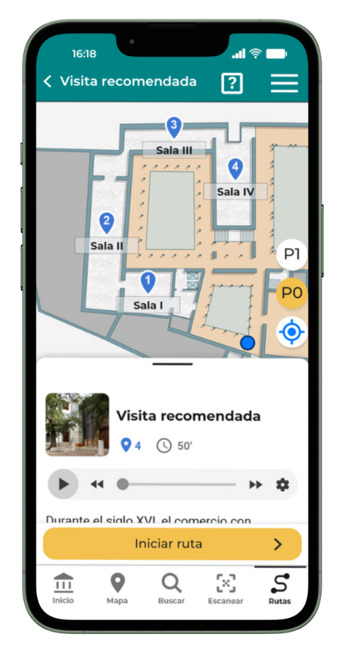 Everpaths - Museos - app movil